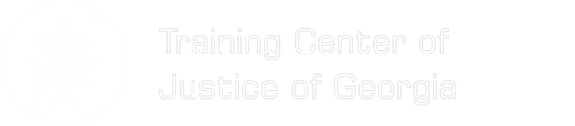 Training Center of Justice of Georgia Logo
